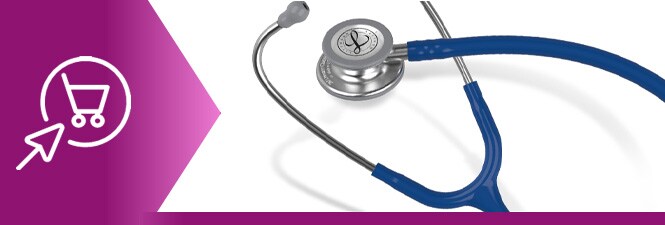 Navy Littmann Classic III Steteskop
